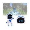 (Bílý)Astro Bot plyšák roztomilý kreslený Dětské narozeniny Dovolená Dárek Dekorační polštář