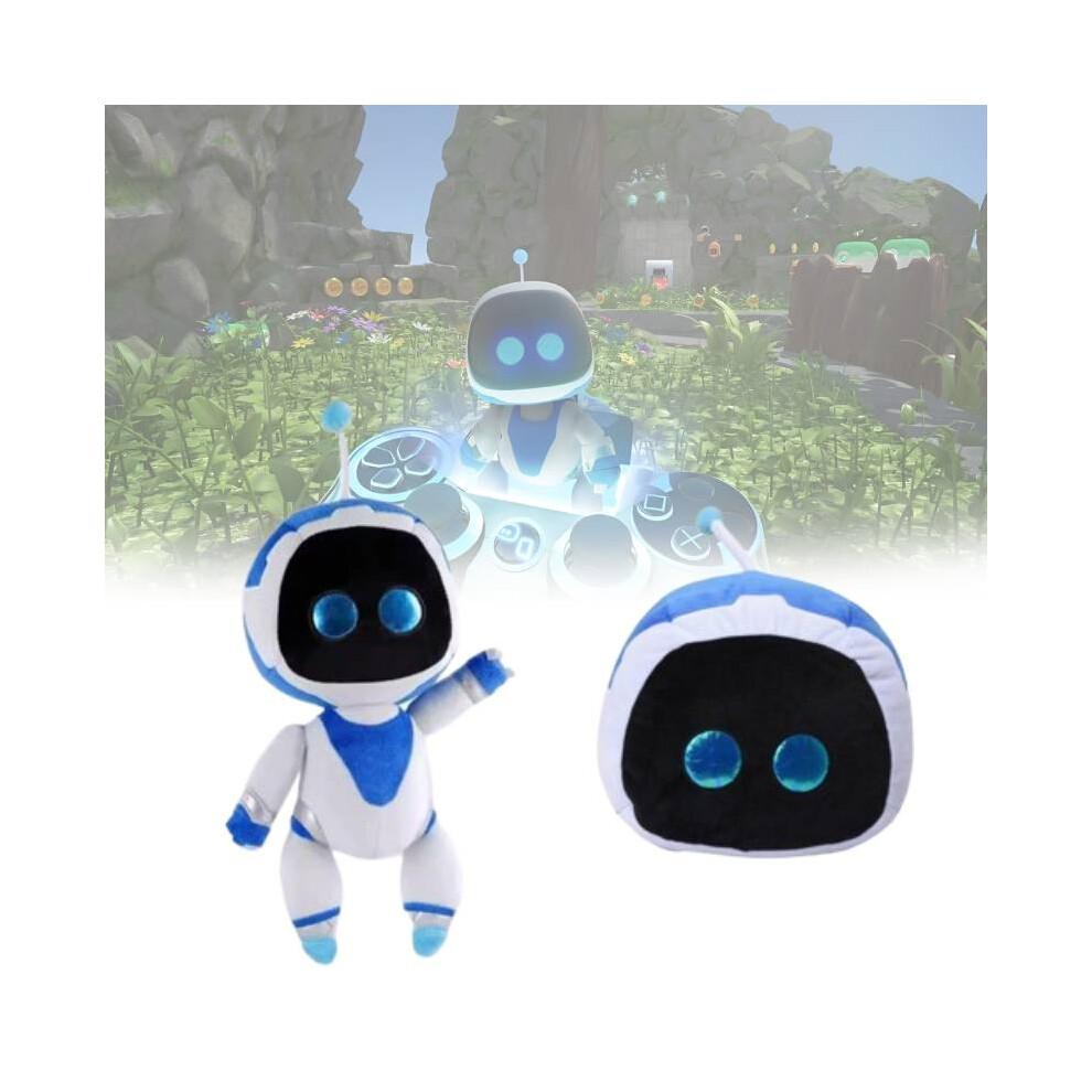 (Bílý)Astro Bot plyšák roztomilý kreslený Dětské narozeniny Dovolená Dárek Dekorační polštář