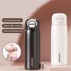 Portable 500ML Double Drink Vacuum Flasks 316 Stainless Steel With Straw Thermal Mug Leak-proof Double Drink Water Bottle Water