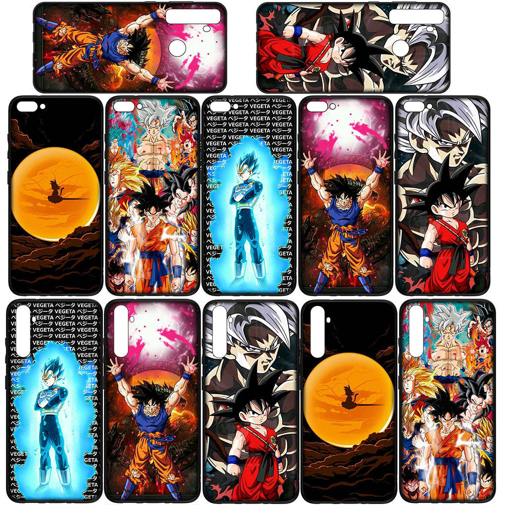 Cover for iPhone 16 15 Xiaomi Redmi Note 14 13 12 11 Pro Max 16e Samsung Galaxy S25 S24 S23 Moto OPPO Huawei Dragon Ball DragonBall Z Goku Phone Case