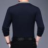 Autumn Long-sleeved POLO Shirt Middle-aged Men's Lapel Business Shirt Thin Dad Outfit