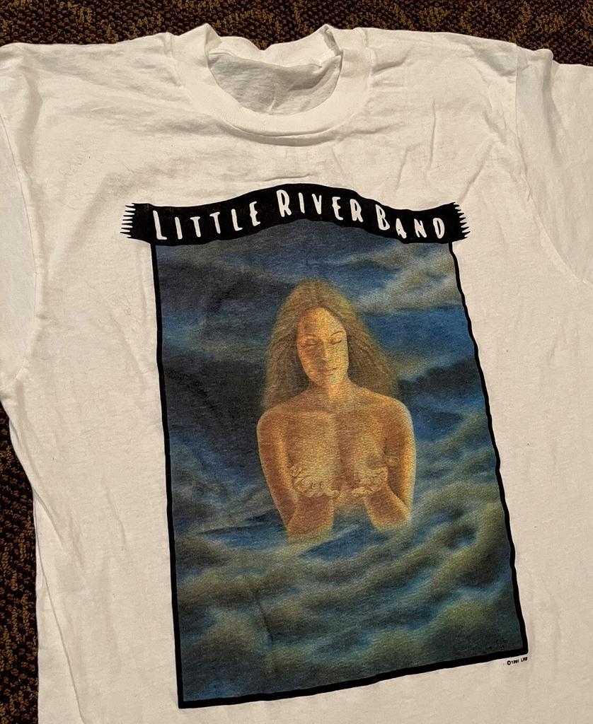 VTG LITTLE RIVER BAND 1991 Tour T-Shirt 90’s 91-92 Tour USA SA543