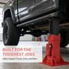 2Pcs 12 Ton /22 Ton Pin Type Car Jack Stands, Heavy Duty Pin-Style Supports with Quick-Release Locking for Trucks, RVs & SUVs