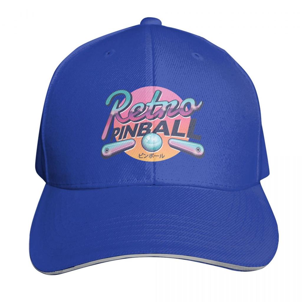 Retro Pinball Baseball Cap Custom Cap Unisex hat cute Rugby Women Beach Fashion Unisexs