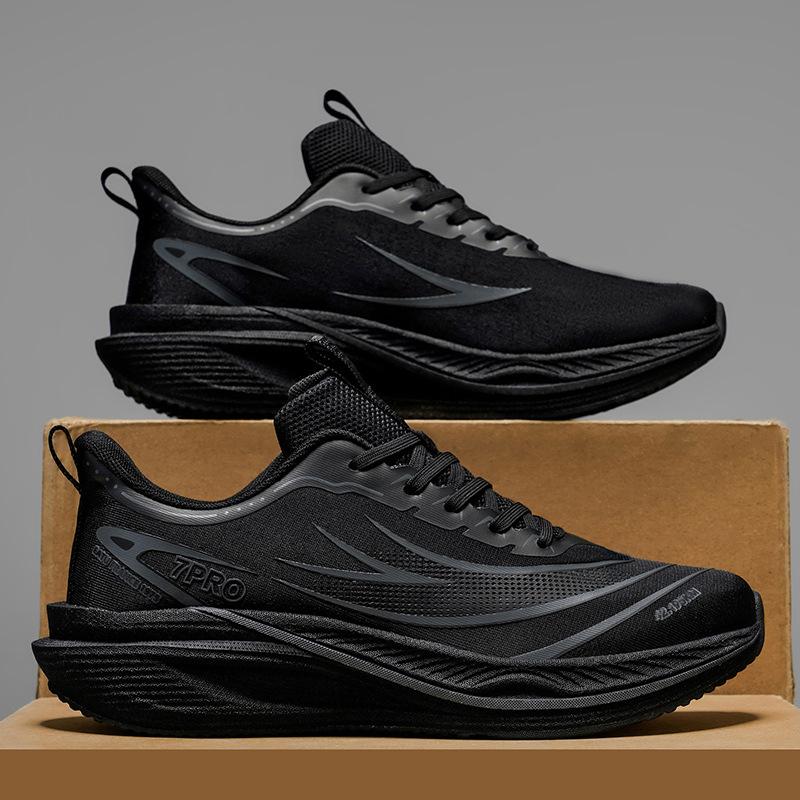 

Autumn new mesh casual sports shoes breathable ultra-light soft-soled shock-absorbing student running shoes 39 чёрный