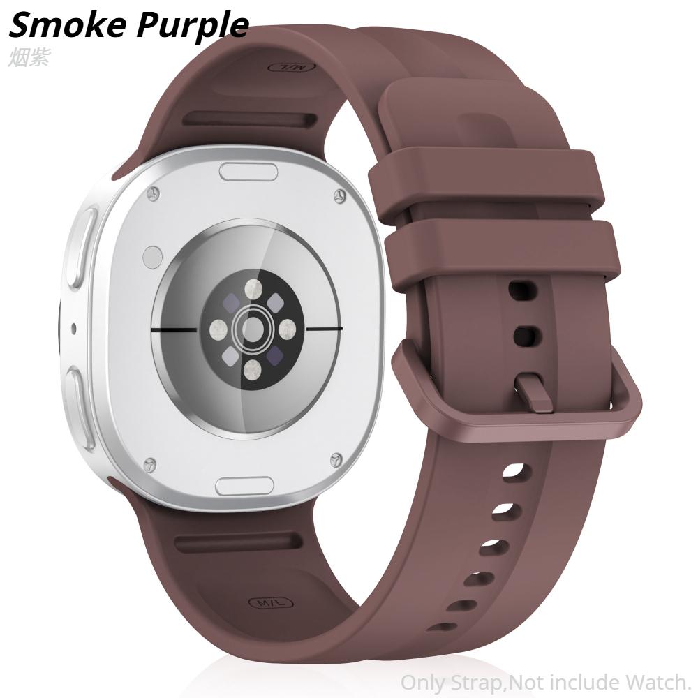 Cinturino Originale in Silicone per Samsung Galaxy Watch 9 44mm 40mm Sport Correa Pulseira Braccialetto per Galaxy Watch 9 8 Classic 46mm Band