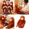 Cartoon Gorillas Plush Dolls 66cm Gorillas Monkey Animal Stuffed Plush Toy with Long Arm Pillow Gift for Kids Adults