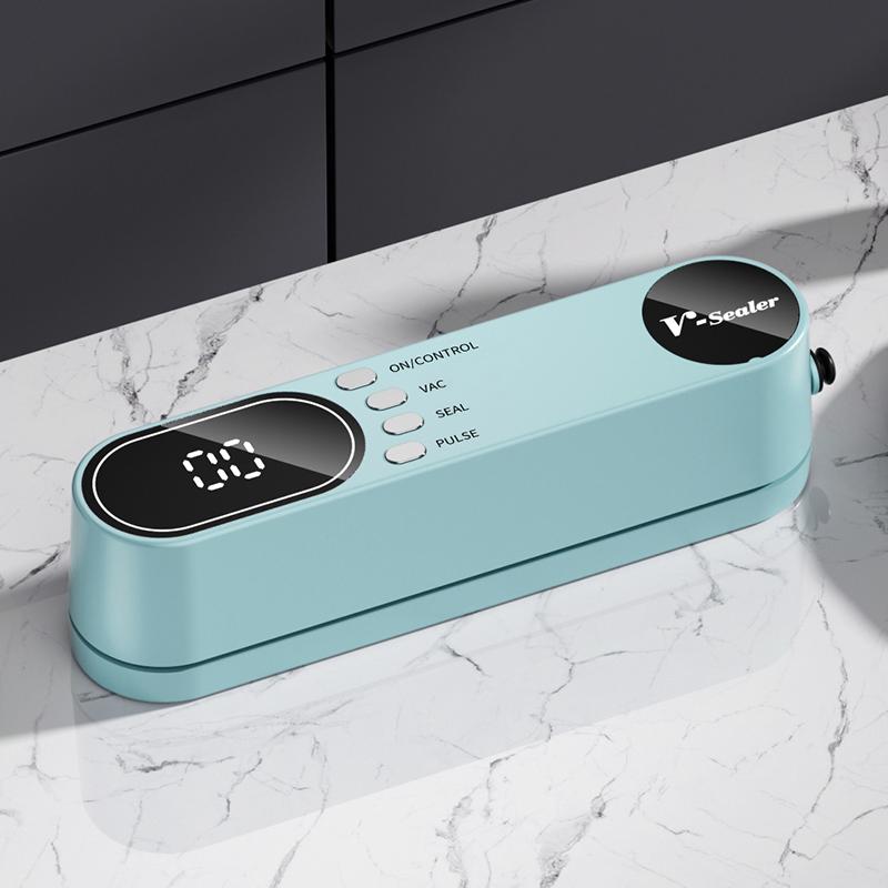 

Вакуумный упаковщик для продуктов Беспроводной вакуумный запайщик Перезаряжаемый от USB Бытовой Мини Портативный Вакуумный запайщик для продуктов
