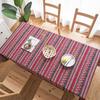 Cotton And Linen Book Tablecloth Text Art Rectangular Fabric Small Fresh Dust Cloth Cover Cloth Household Coffee Table Tablecloth