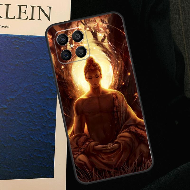 Buddha Hülle Für Honor 200 Pro X9b X9a X8b X8a X8 X9 X9c 50 70 90 Lite Honor Magic 7 5 6 Pro Hülle