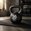 Kettlebell Integrated Handle Training Polished PE Shell for Home Gym