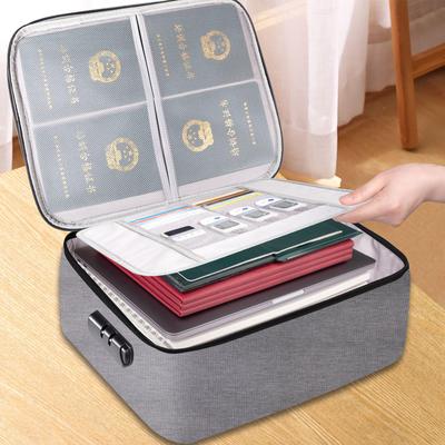 Multifunctional Document and Card Storage Bag - Ideal for Home Use