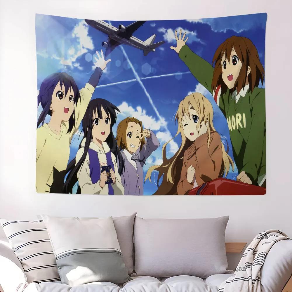 Anime K-On Colorful Tapestry Wall Hanging Cheap Hippie Bohemian Wall Tapestries Mandala Wall Hanging Sheets