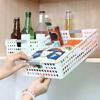 Cosmetics Desktop Minimalist Plastic Storage Basket And Household Hollow Out Storage Basket For Miscellaneous Toys