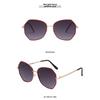 Sunglasses Female Korean Version Tide Shading Polarized Ins Sunglasses Fashion Polygonal Large Frame High Definition UV Protection Glasses