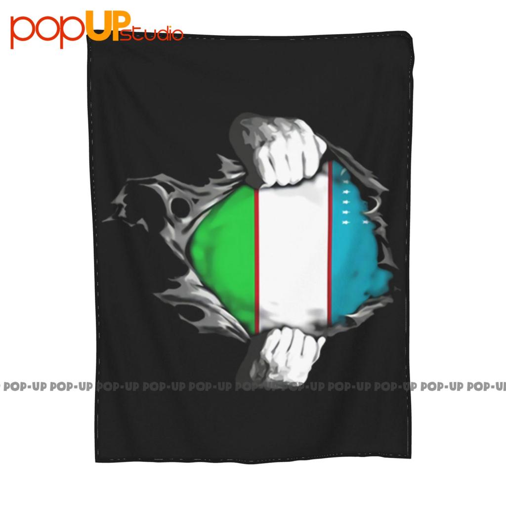 Blood Insides Uzbekistan Flag Ultra-Soft Blanket Quilt Winter Sofa Cover Bed Covers