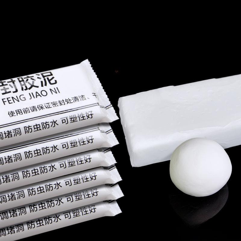 Air Conditioner Hole Sealing Cement, Fireproof Mud Seal, Blockage Of Wall Repair Hole Artifact, Household Filling Waterproof White Plugging Mud