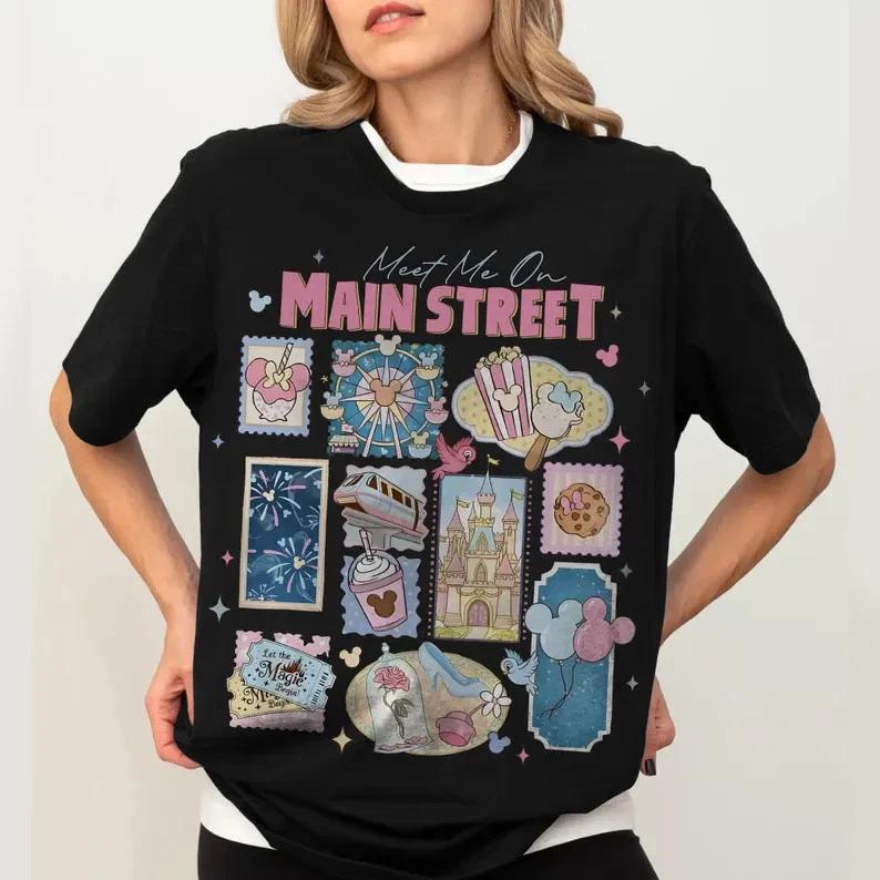 Cute Meet Me On Main Street T Shirt Unisex 8 S