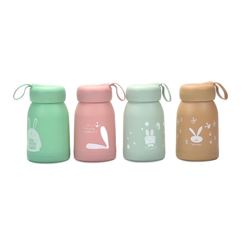 320ml High-temperature Resistant Water Bottle With Carrying Strap