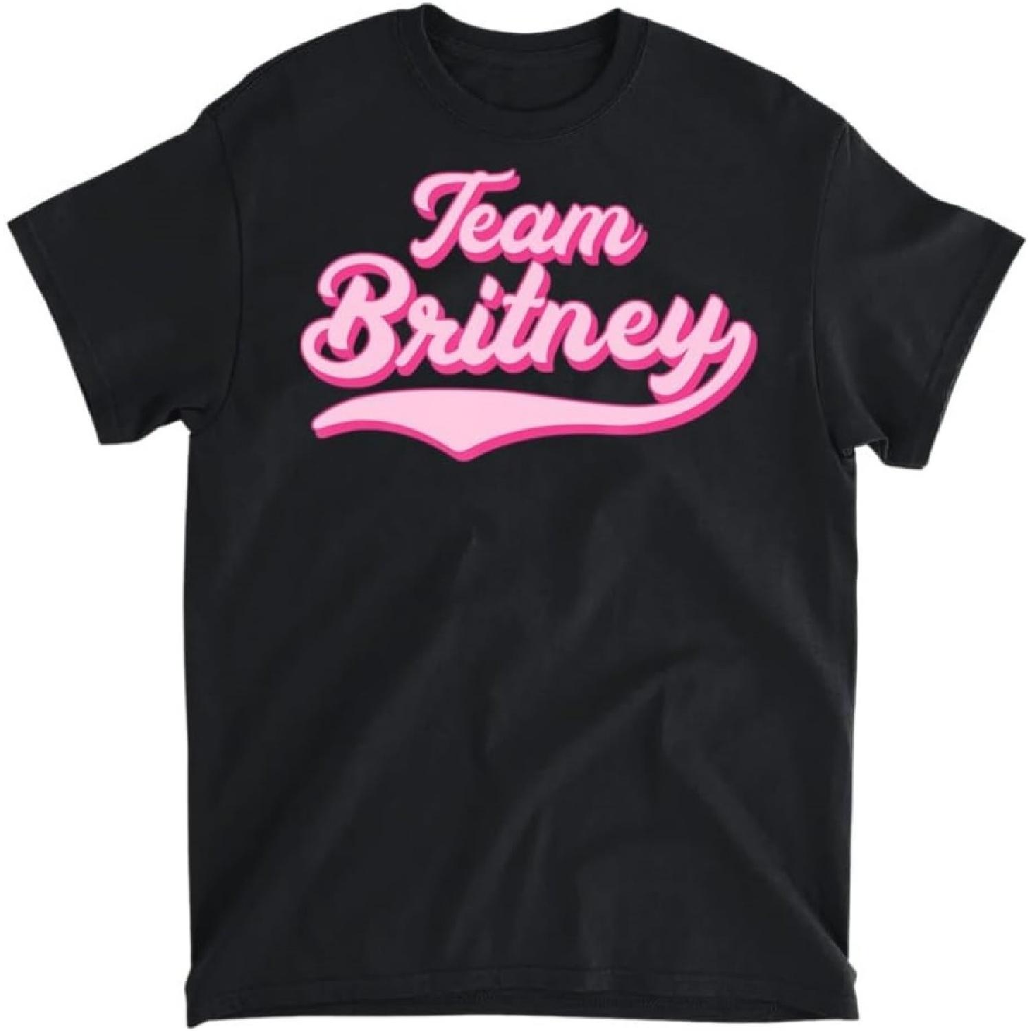 

Team Britney T-Shirt, Tank Top, Long Sleeve Shirt, Sweatshirt, Hoodie Men Women Kids Made in Canada XXXXXL чорний