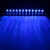 Windshield Warning Lamp Emergency Flasher 12V 12 LED Red Blue Police Lights Multiple Flashing Modes Car Strobe Light