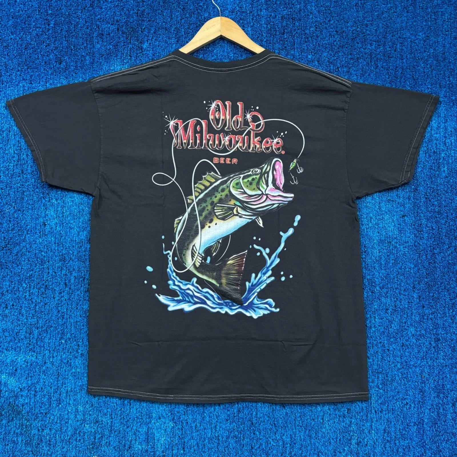 Old Milwaukee It Doesnt Get Any Better Than This Beer Tee L S