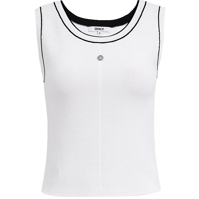 

ONLY Women s 2025 Spring Colorblock Knit Vest Top M