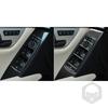 For Benz W204 2012-2014 Real Carbon Fiber Car Accessories Door Lift Control Panel Cover Trim Suit Interior Sticker Modification