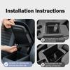 Universal Car Armrest Booster Pad Soft Heightening Pad Memory Foam for Office Commuting and Ridesharing
