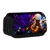 Printed Double-Layer Pencil Case for Students, Large Capacity Stationery for Pens and Pencils