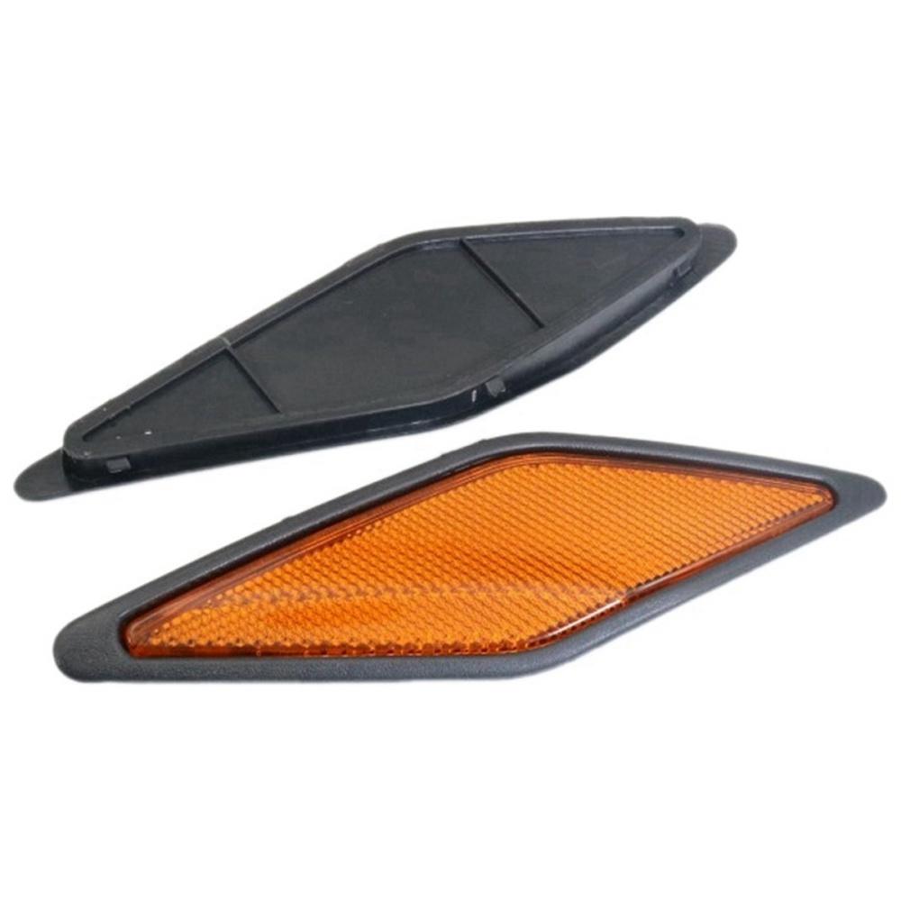 2x Front Side Reflector Lamp For Mitsubishi Pajero Montero 2000-2003 MR495067