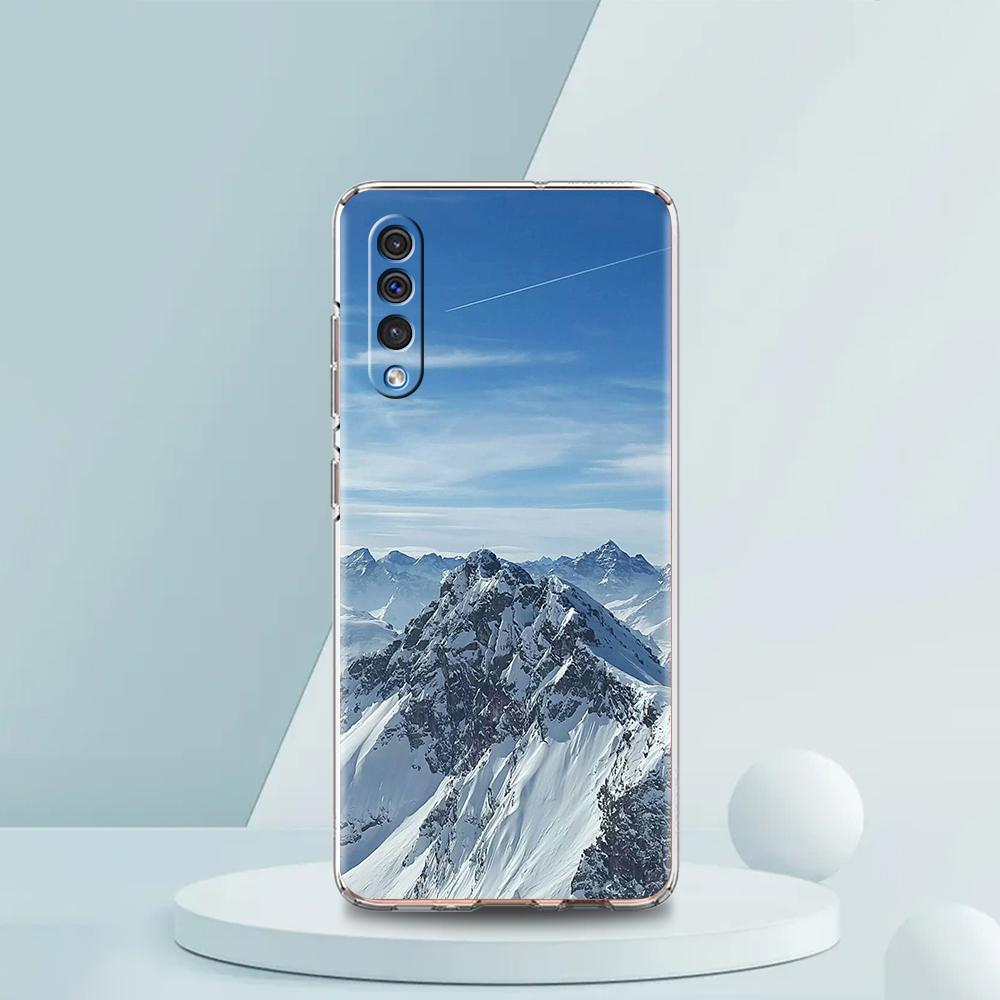 Everest Mountain World First Phone Case For Samsung A16 A14 A12 A22 A32 5G A34 A42 A52 A54 A50 A70 A30 A40 A20E A02S A04S A06
