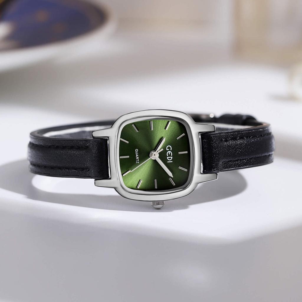 Minimalist style belt student small brown watch waterproof premium watch women's quartz Reloj Mujer