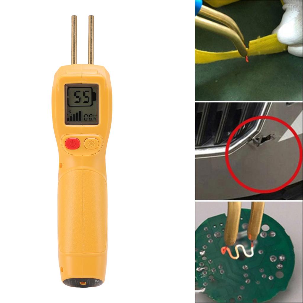 Plastic Welding Machine LCD Display Cordless Handheld Stapler Kit for Car Bumper Furniture Model Repair