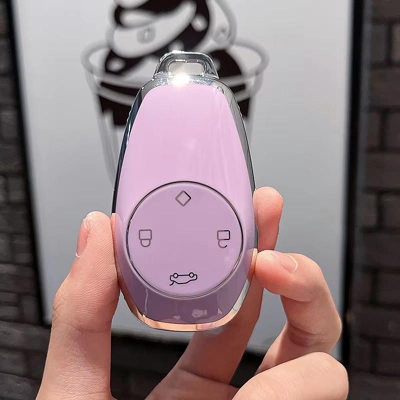 NEW TPU Car Remote Key Case Cover Protect Shell Bag for Leapmotor T03 S01 C11 4 Button Accessories