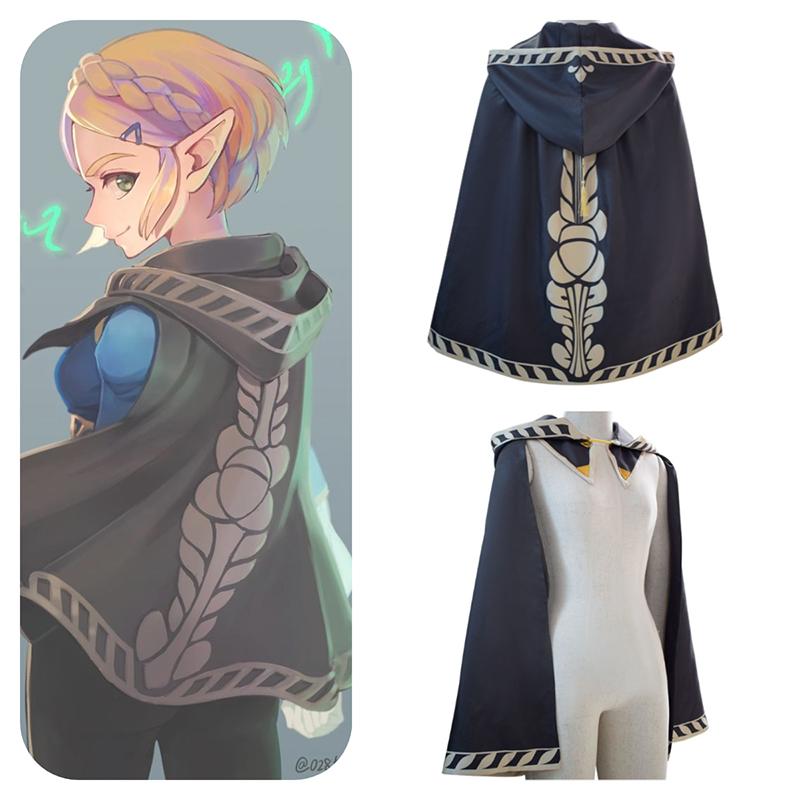 Zelda Of Legend Kingdoms Tear Cosplay Costume Princess Cloak Enthusiasts Game