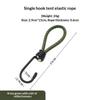 Strong 5pcs Elastic Rope Hook for Tents Versatile Outdoor Use for Camping and Adventure