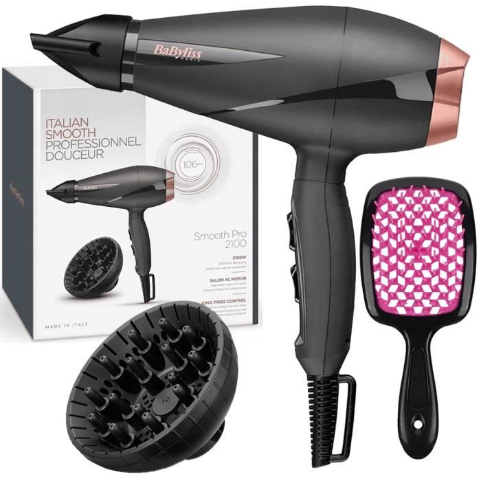 Seche-cheveux Babyliss 6709DE + brosse