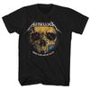 MetallicaT T-Shirt Heavy Metal Neues Album Cover Gothic Dark Rock Baumwolle Oversized Kurzarm Herren und Damen Streetwear Kleidung