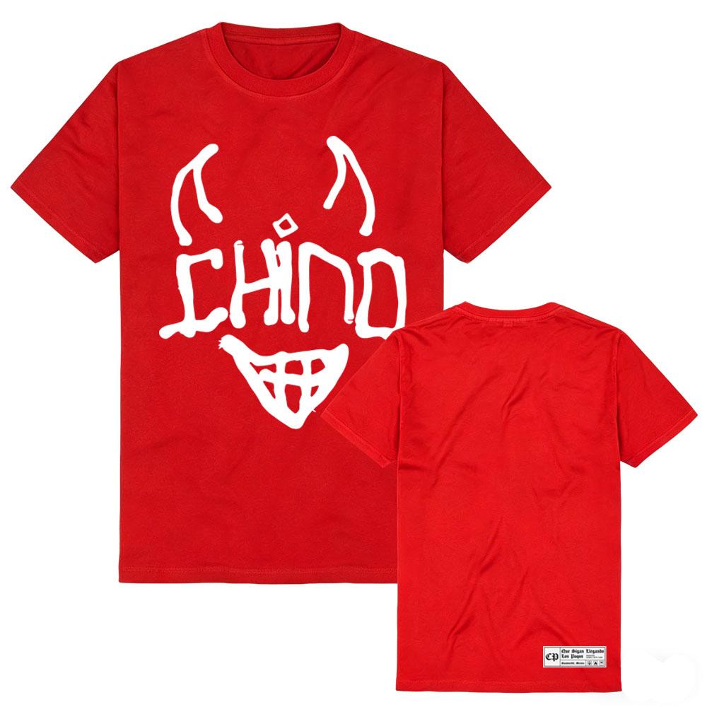 ChinoPacas Devil Graphic Printing Hip Hop Vintage T-shirts American High Street Style O-neck High Quality Pure Cotton Women Men