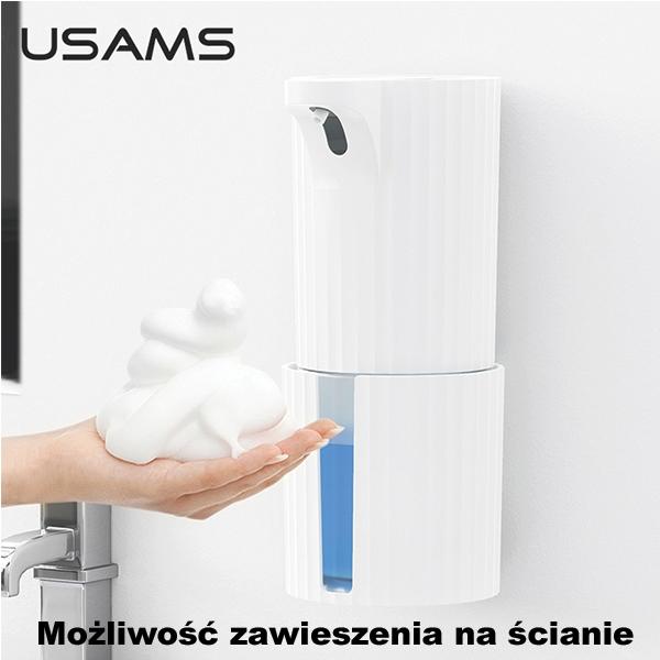Usams Automatyczny Dozownik Bezdotykowybiały/White Zb172Xsj01 (Us-Zb172)