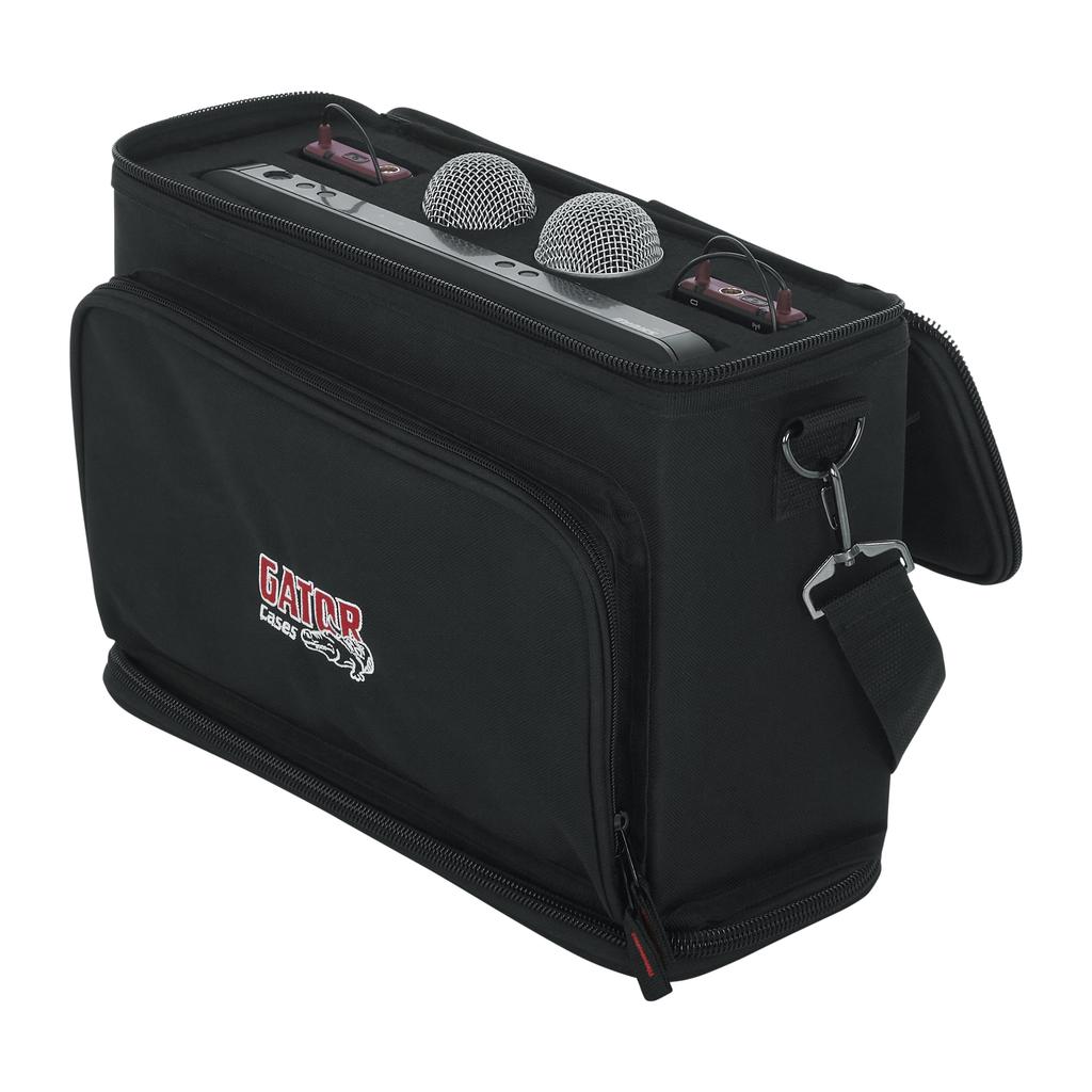 GATOR Wireless Microphone System Case GM Wireless Microphone Series GM-DUALW (for Shure BLX) []