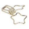 100Pcs Star   Clips Hollow Out Cartoon   Strong Clamping Sturdy Small Paper Clips for Documents Clothes Papers