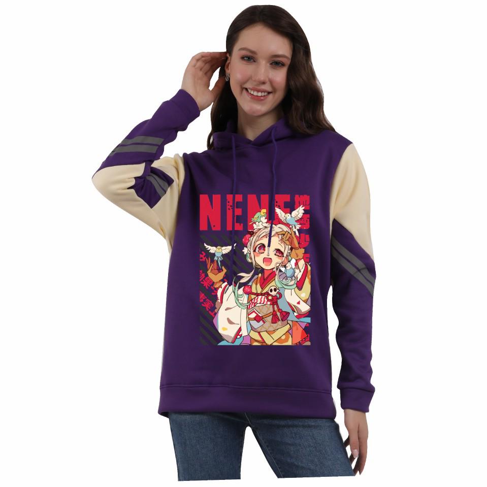 Jibaku Shonen Hanako-kun Plus Size Casual Pullover Hoodie