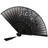 Folding Bamboo Japanese Folding Fan for Dance Kimono Japanese Clothing Cosplay Gorgeous New School Cultural Fireworks Photography Plum Blossom