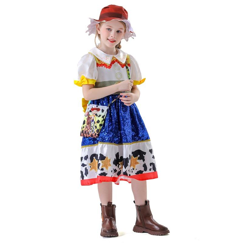 New Halloween Children's Dress Princess Dress Costume