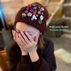 Knit Remade Knit Unisex Knit FREE Beige [Arcade] Hat, Hat, Beanie, Cap, Size,