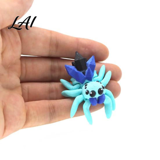 Cool Desk Toys for Boys 3D Printed Spider Egg/Spider Statue Realistic Fantasy Creature Model Collectible Trendy Figures Ornament Lightweight Unique