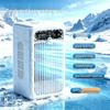 Silent Desktop Humidifying Air Conditioner Fan for Kitchen & Dorm