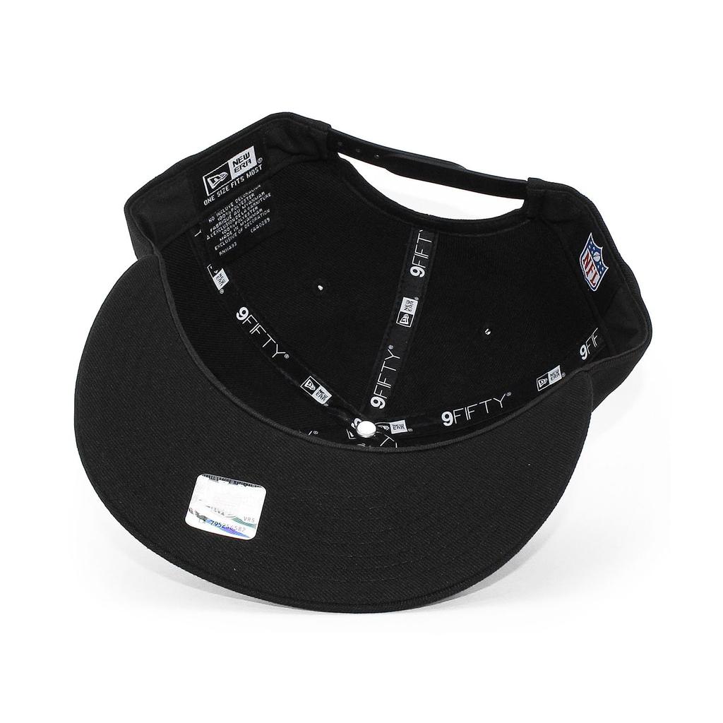 New Era Cap 9FIFTY Snapback New York Jets NFL TEAM BASIC SNAPBACK CAP NEW ERA NEW YORK JETS Hat American Football 950 Black [Used]
